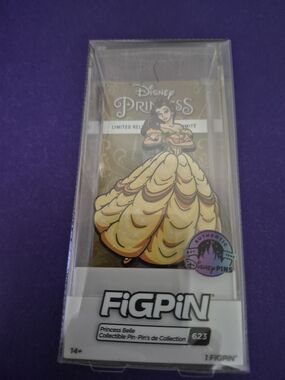 Disney Belle Yellow Dress Figure Pin FiGPiN